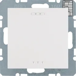 Berker 75441389 KNX CO2 Sensor mit Luftfeuchte- und Temperaturregler, S.x/B.x polarweiß matt
