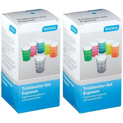 Trinkbecher Ergonom blau 2x 2x1 St