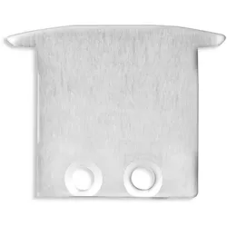 ISOLED Zubehör für Einbau-Profil IL-ALU20 - Endkappe, Aluminium eloxiert ISO-113808