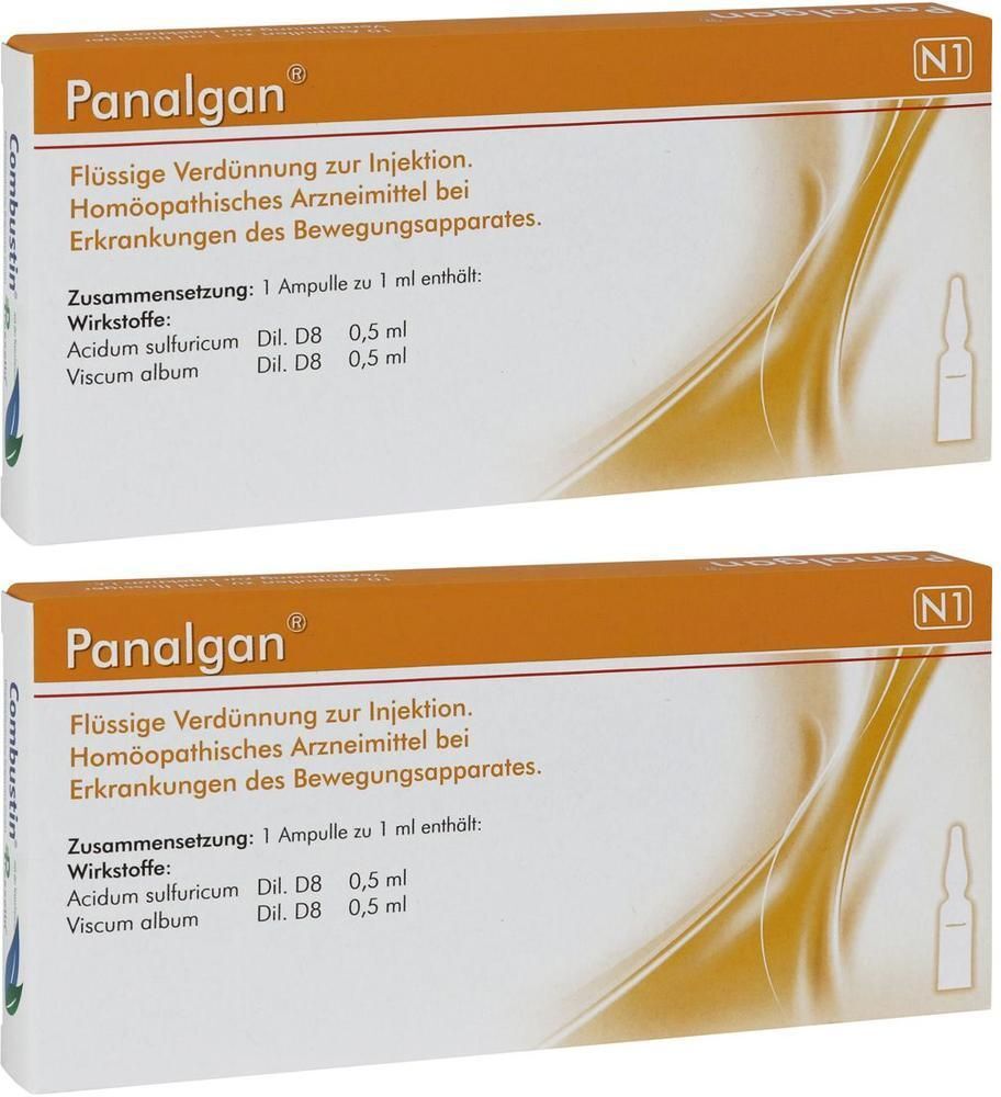 Combustin Panalgan Ampullen 2x 2x10 St