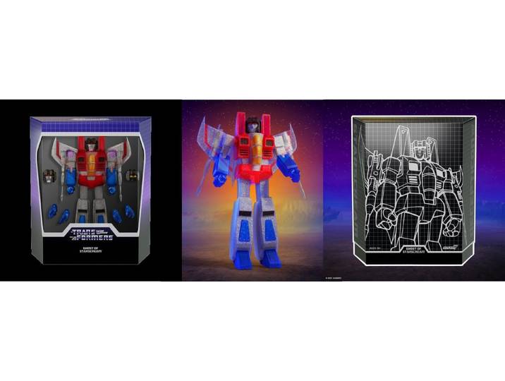 Super7 Actionfigur TRANSFORMERS ULTIMATES WAVE 1 GHOST OF STARSCREAM ACTIONFIGUR