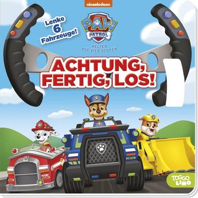 PAW Patrol: Achtung, fertig, los! Lenke 6 Fahrzeuge!, Gebundene Ausgabe von Panini, Panini, 978-3-8332-4214-4