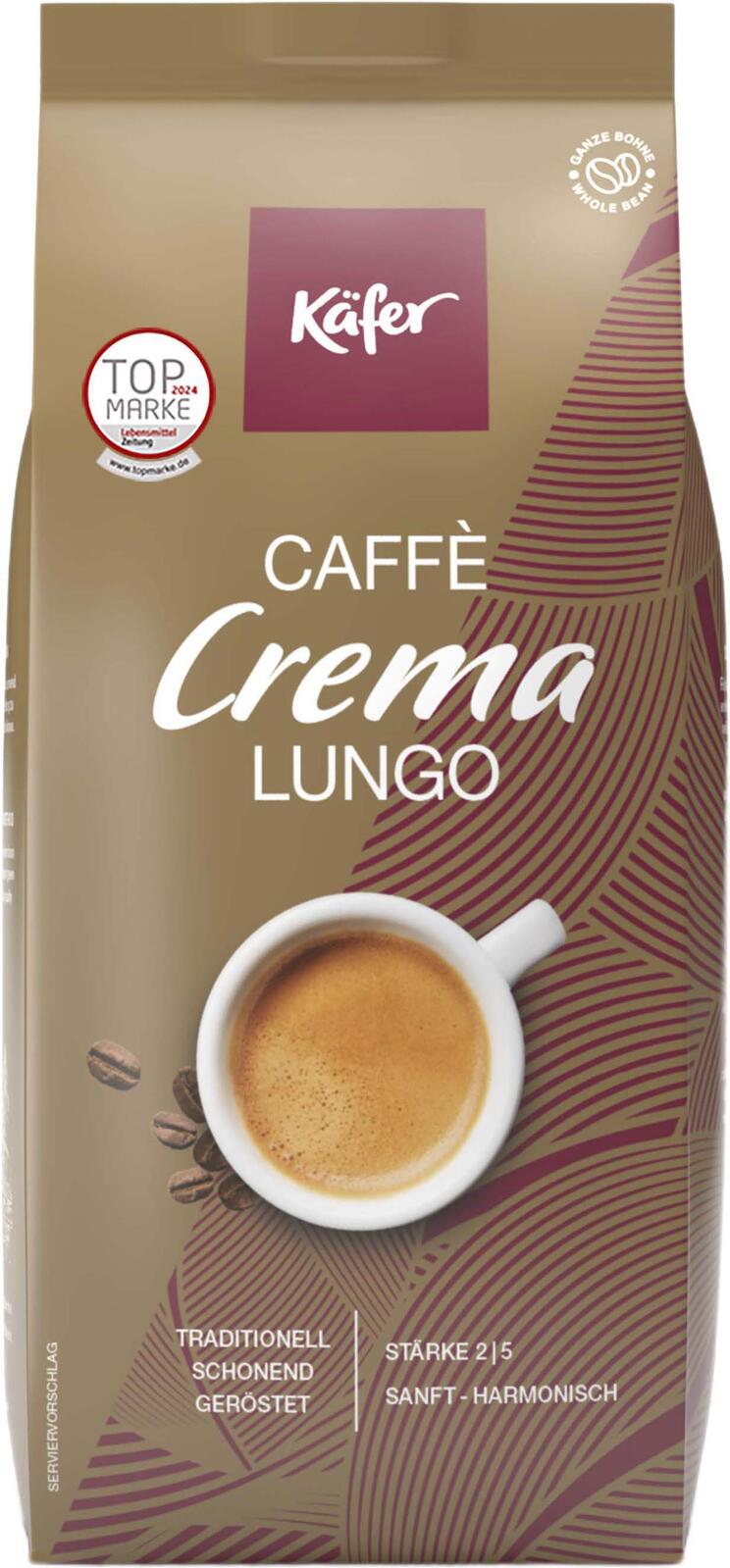 Käfer Caffè Crema Lungo Kaffeebohnen 1,0 kg V305015
