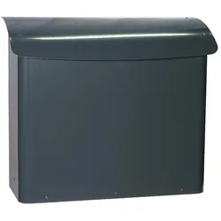 ReinigungsBerater, Briefkasten, Wandbriefkasten, 41,5 cm Anthrazit Feuergeprüfter Briefkasten aus Metall (16 x 41.50 x 42 cm)