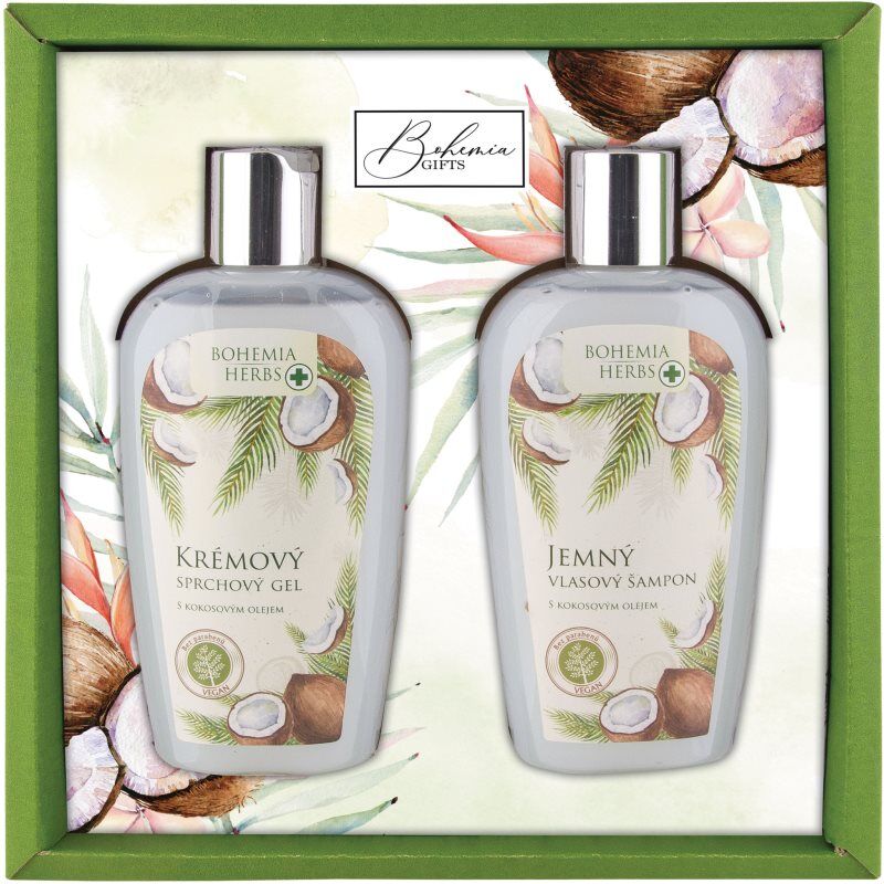 Bohemia Gifts Bohemia Herbs Coconut Oil coffret cadeau