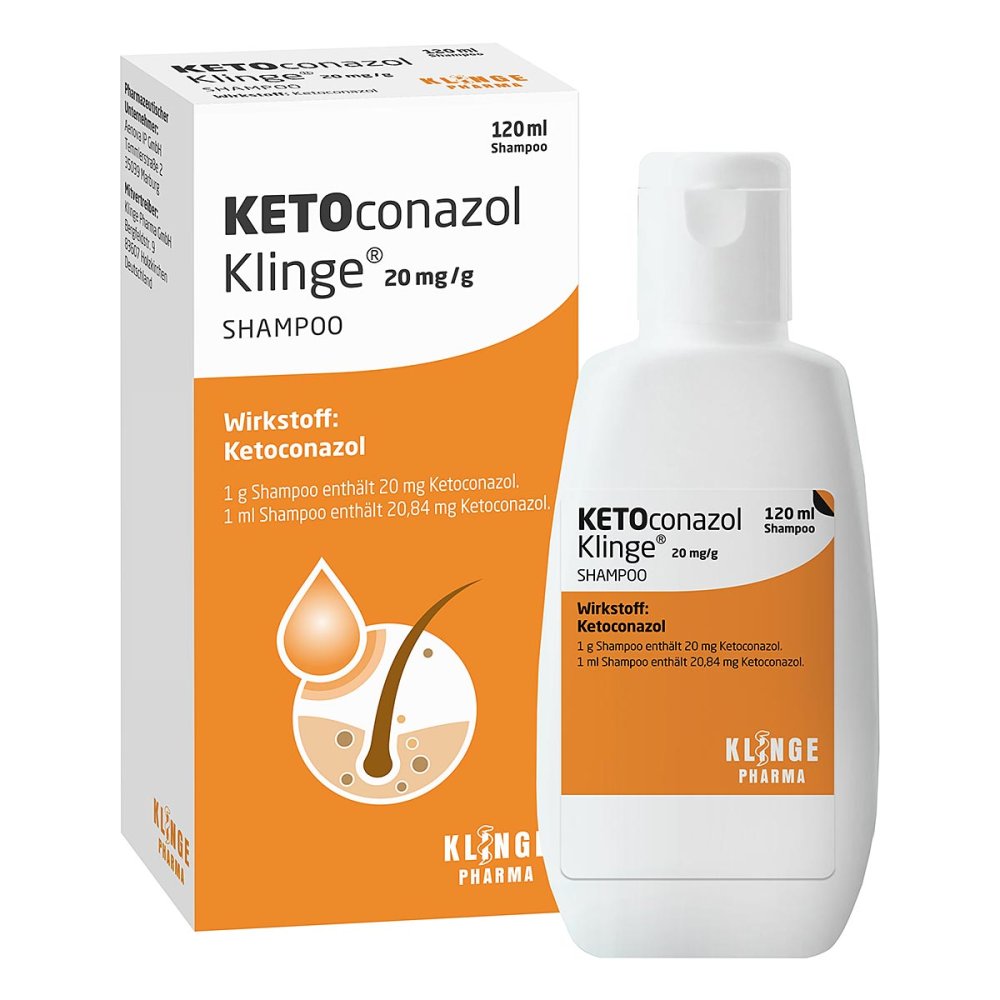 Klinge Pharma GmbH Ketoconazol Klinge 20 mg/g Shampoo 16923190