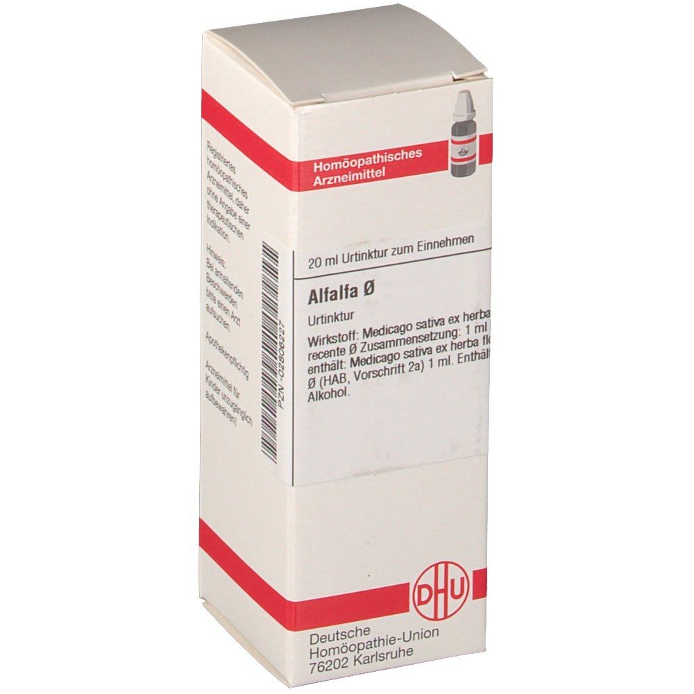 Alfalfa Urtinktur 20 ml Dilution