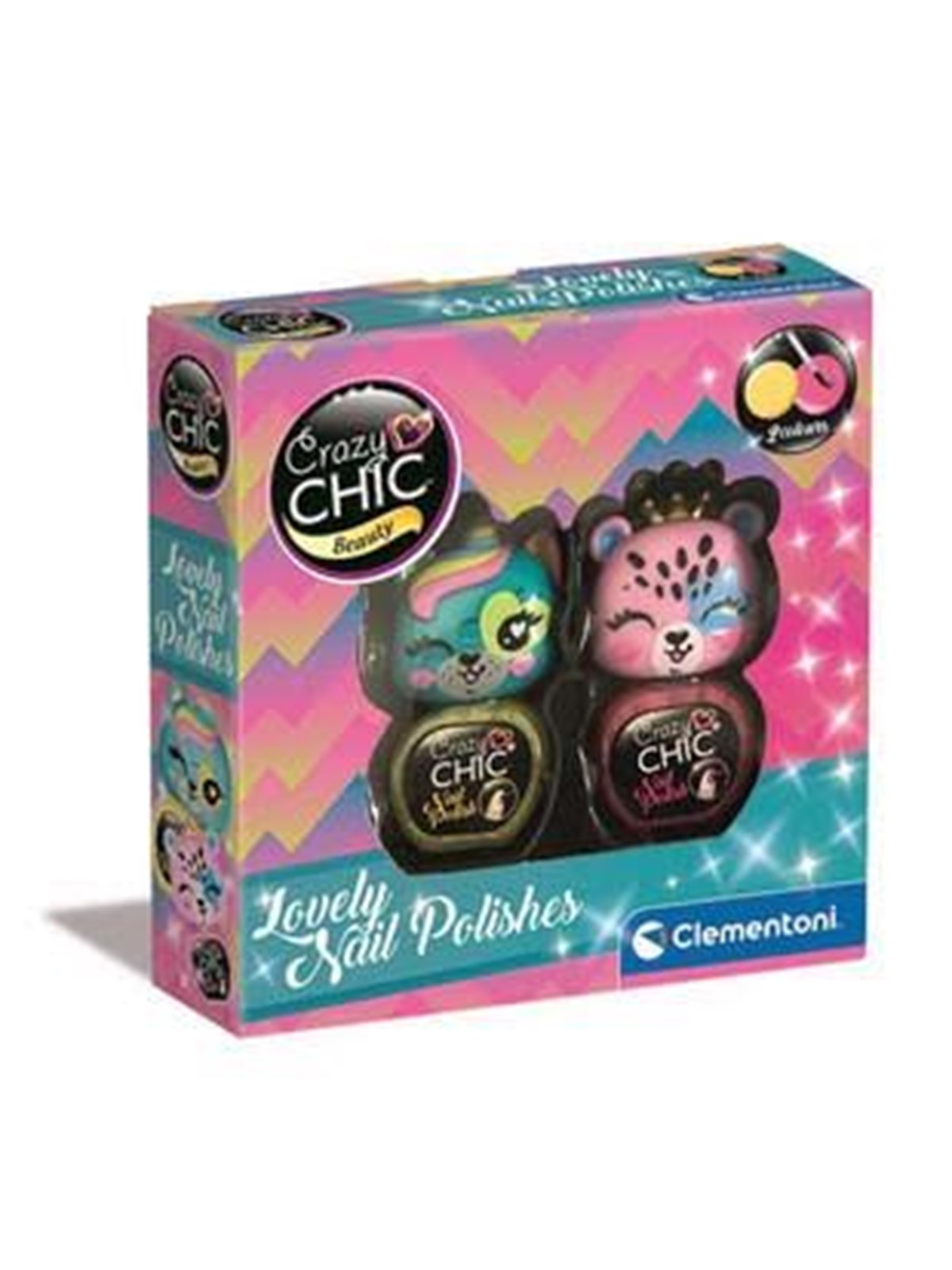 Clementoni Lovely Nagellacke - 2 Farben