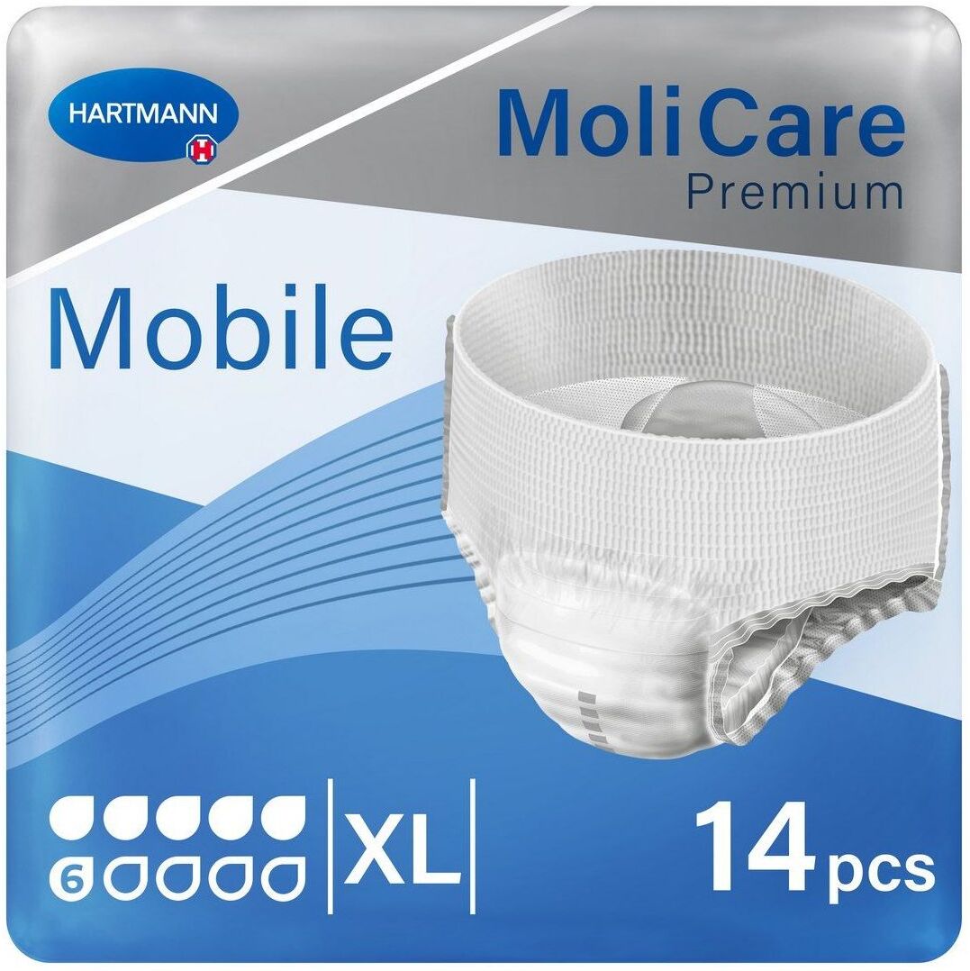 MoliCare Premium Disposable Incontinence Underwear 6 Drops 14 units XL