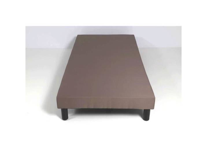 Sommier tapissier - HEVEA SELECTION - Volige déco 90x190 - 12 lattes rigides - Marron