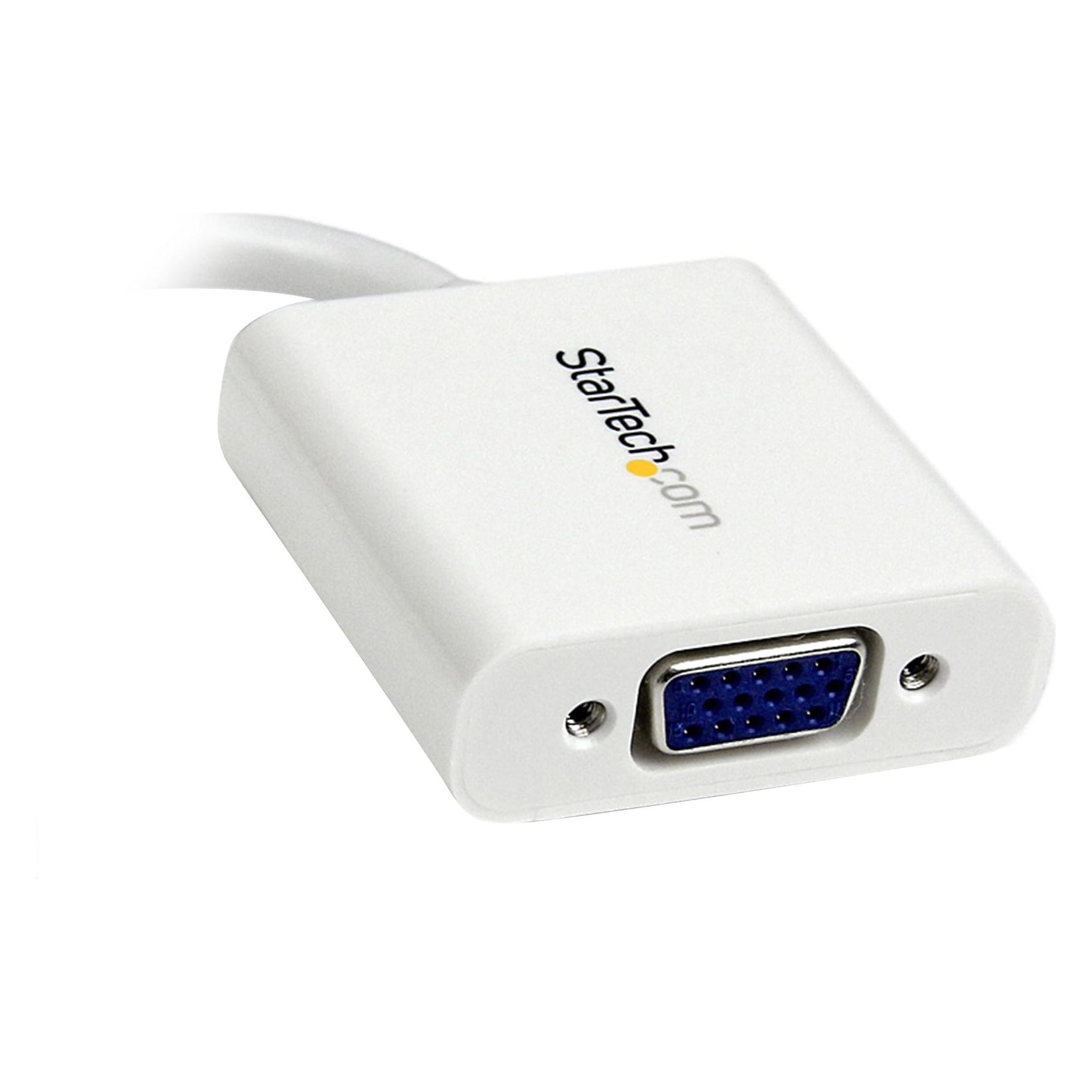 StarTech Mdp To VGA Adapter - White (MDP2VGAW)