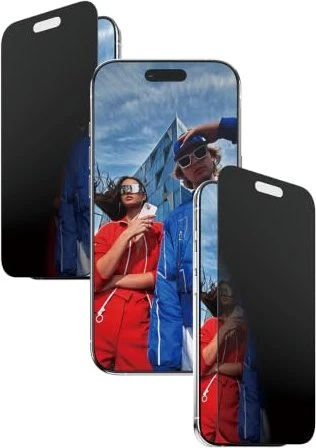 PanzerGlass Privacy Apple iPhone Air mit Installationsrahmen