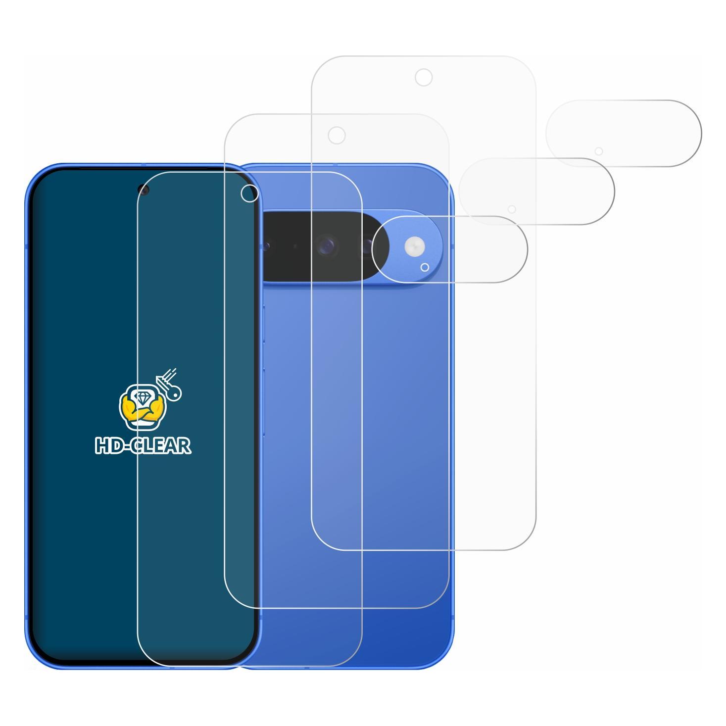 Brotect Schutzfolie für Google Pixel 10 (Display+Kamera) Displayschutz Displayschutzfolie Folie Klar (6 Stk., Google Pixel 10) (4260248)