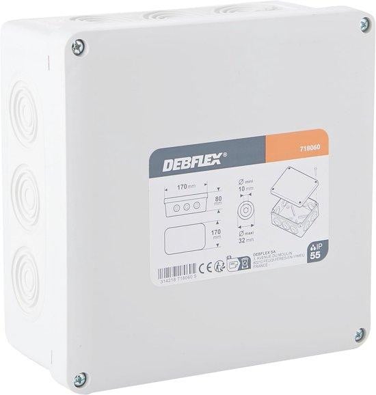 Waterdichte Aansluitdoos IP55 170 x 140 voor Elektrische Verbindingen