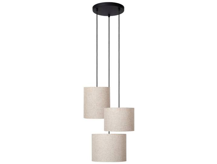 Lucide Pendelleuchte Maya, rund, 46x177x46 cm, RoHS, Reach, Europäischer Sicherheitsstandard, höhenverstellbar, beliebig kürzbar, Lampen & Leuchten, Innenbeleuchtung, Hängeleuchten, Pendelleuchten