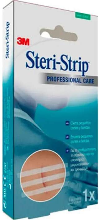 STERI STRIP 3 M Steri-Strip Sutura Cutanea Esteril Tiras 38 mmx6 mm