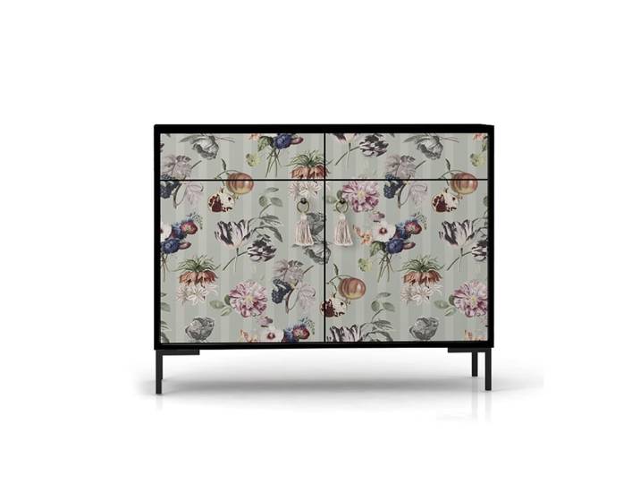 Buffet en MDF 2 portes et 2 tiroirs imprimé