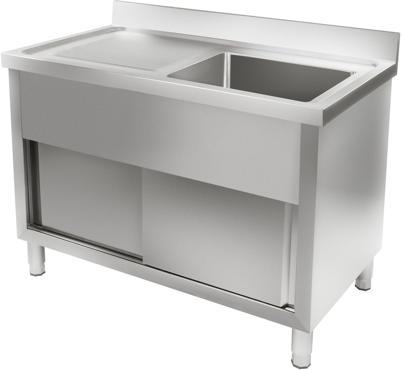 Royal Catering Spülenschrank - 120 x 65 cm RCHS-1200WS