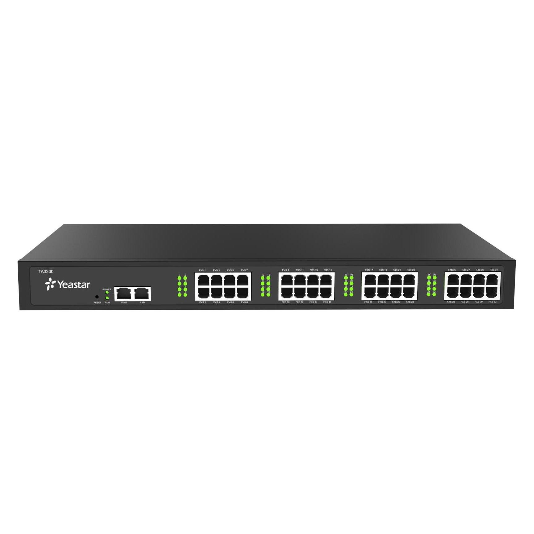 Yeastar VoIP-Gateway TA3200 32xFXS RJ11 bzw. 2xFXS RJ21 (TA3200)
