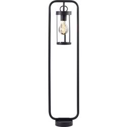 Brilliant Sidney 44293/06 Außenstandleuchte E27 Schwarz, Transparent
