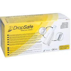 SICHERHEITS-PEN-NADELN DropSafe 31 Gx5 mm
