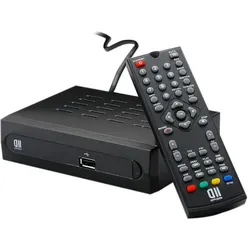D2 Diffusion Décodeur TNT HD DVBT2 Full HD 1920*1080 Compatible H265 (DVB-T2), TV Receiver
