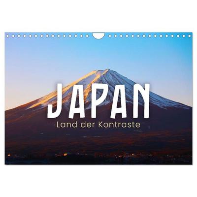 Japan - Land der Kontraste (Wandkalender 2027 DIN A4 quer), CALVENDO Monatskalender