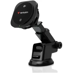 Verbatim Charge'n'Drive Magnetic Wireless Car Charger Qi2 31861, Auto Adapter, Schwarz
