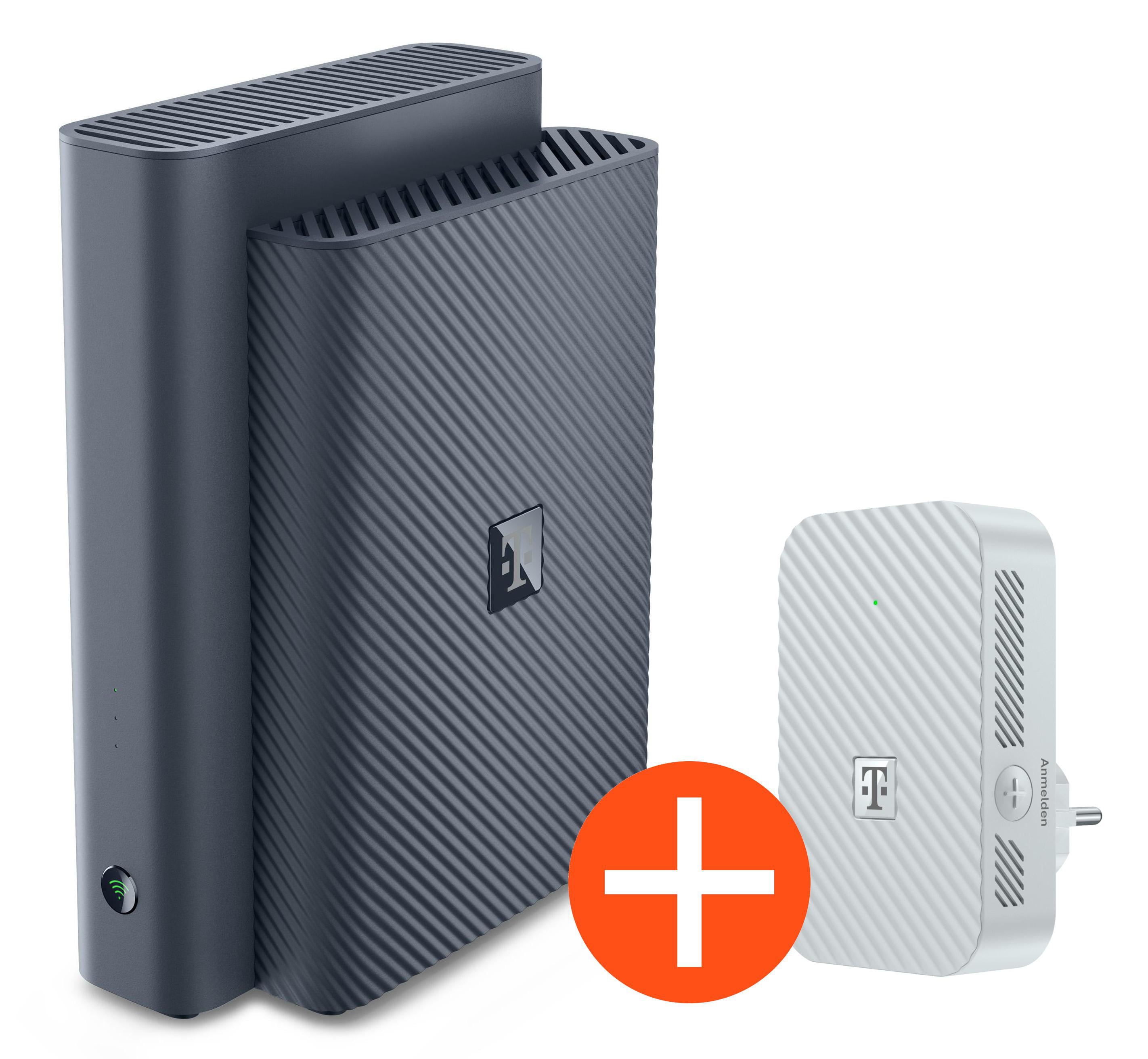 xTelekom Deutschland Telekom Speedport 7 Wi-Fi 7 WLAN-Router + Speedport 7 WLAN-Verstärker WLAN-Bundle 5645-00L+5645-00M