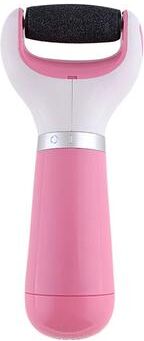 Inspired Living SmoothStep Electric Foot File Rechargeable Callus Remover Pedicure Tool For Soft Healthy Feet pink