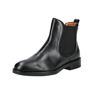 Ankleboots PIKOLINOS "PIKOLINOS Stiefelette Leder/Textil", Damen, Gr. 42, schwarz, Leder, Textil, Schuhe Ankleboots