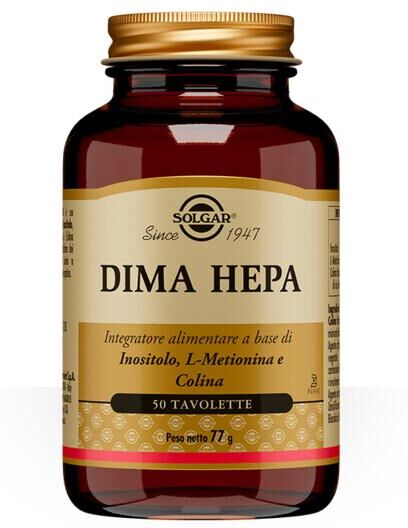 Solgar Dima Hepa Integratore Fegato 50 Tavolette