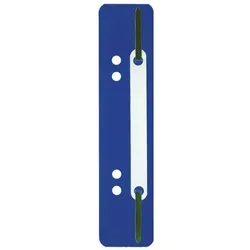 OTTO Office Kunststoff-Heftstreifen 100 Stück blau, 3.4x15 cm