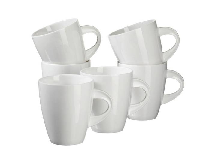 KAFFEEBECHERSET LA MUSICA 6ER-SET WEISS