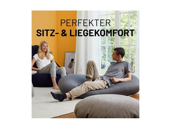 Sitzsack LUMALAND Flexi Comfort 380 L , blau (nachtblau), Sitzsäcke, Sitzsack