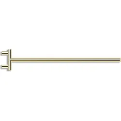 Mikado Handtuchreling 40 cm goldfarben