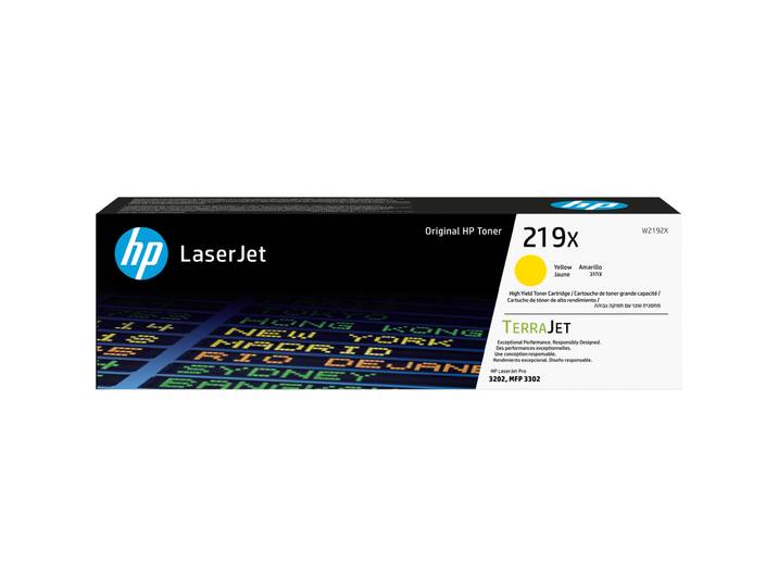 HP 219X Toner authentique grande capacité W2192X - Jaune