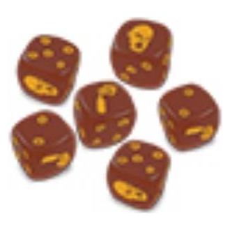 Cmon Zombicide: Brown Dice (ASM 901843)