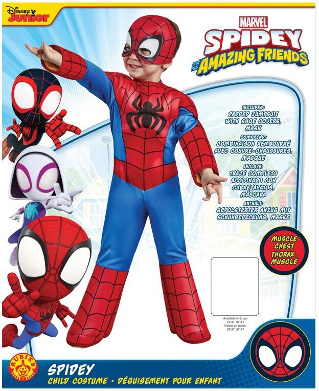Déguisement luxe Spidey 3-4 ans - Rubies