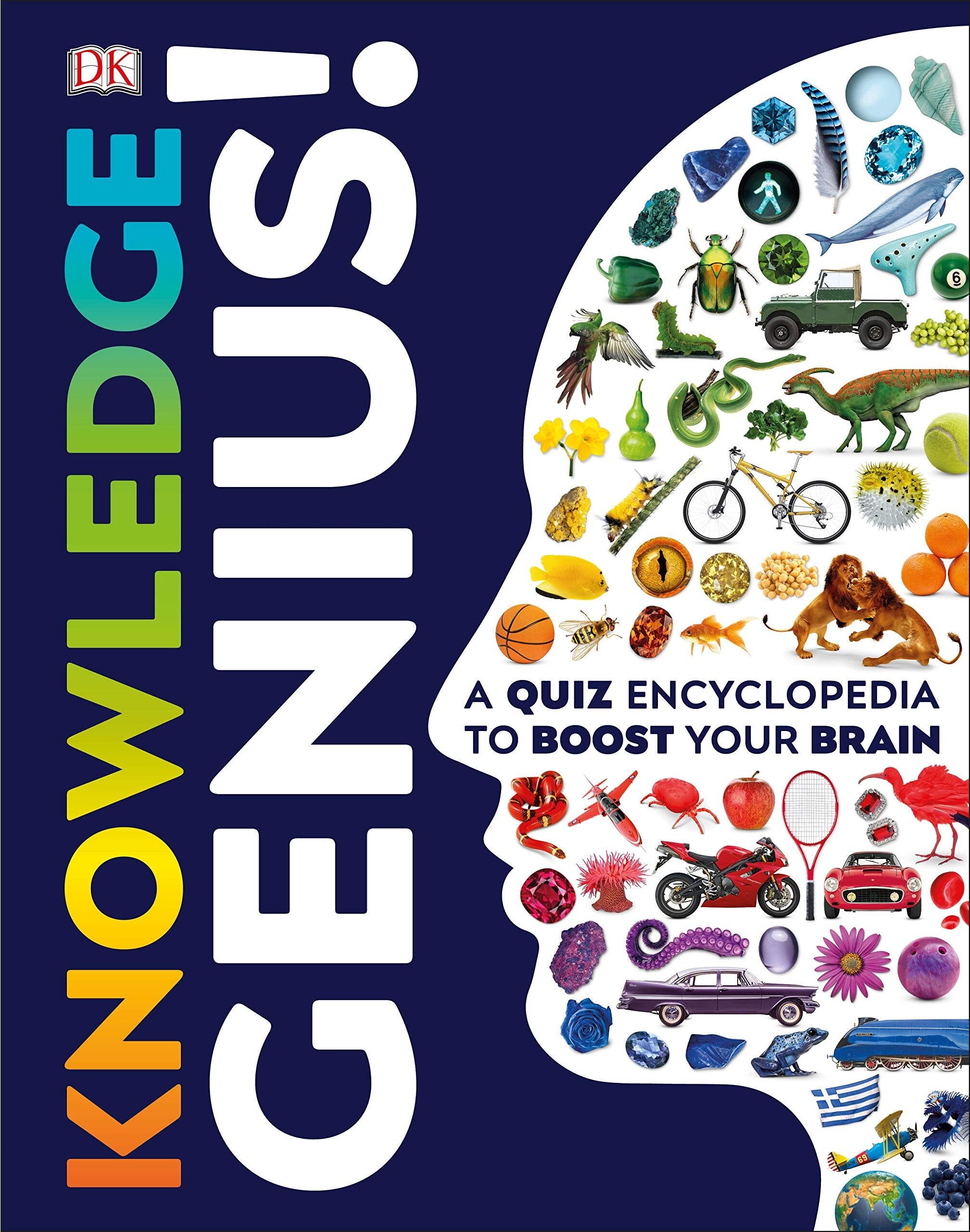 DK General Knowledge Genius! – Quiz Encyclopedia to Boost Your Brain for Kids & Young Learners