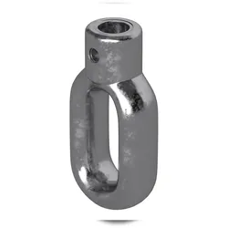 BAUHELD Markisenöse Zink 10 mm für Fleischerhaken