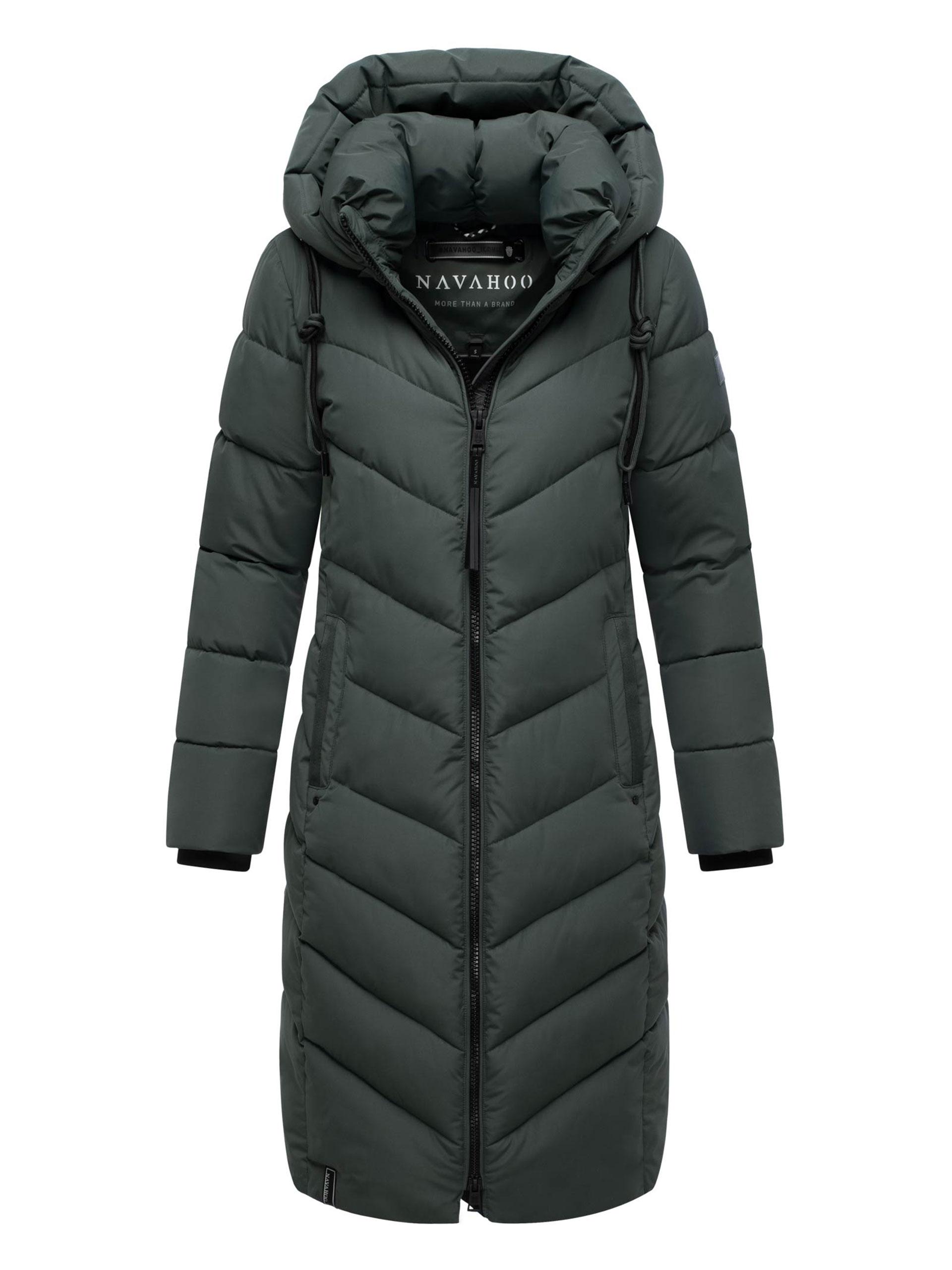 Navahoo Damen Winterjacke Sahnekatzii – Lang & Extra Warm