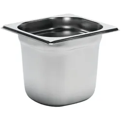 Gastro M Edelstahl GN-Behälter 15cm GN1/6