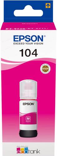 Epson C13T00P340 104 EcoTank Nachfülltinte Original Magenta 65ml