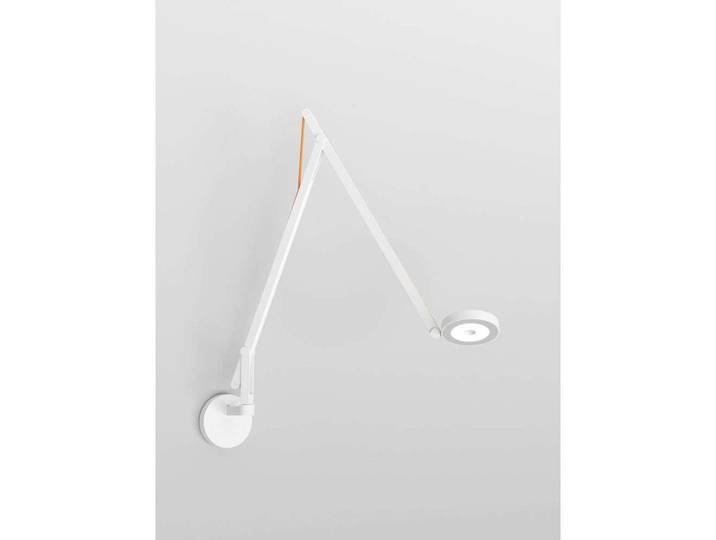 String W2 Wandleuchte, DTW, matt/weiß/orange - Rotaliana - Wohnzimmer
