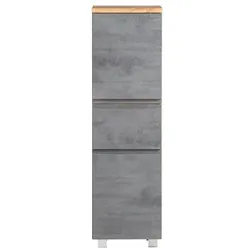 Held-Möbel Midischrank Monza Dekor Eiche / Beton