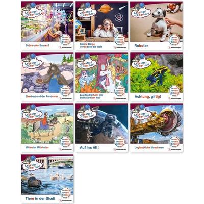 Paket – Lesestart mit Eberhart, Lesestufe 5: Komplettbezug Heft 91-100, Geheftet von Stefanie Drecktrah,Nicole Brandau, Mildenberger Verlag GmbH,
