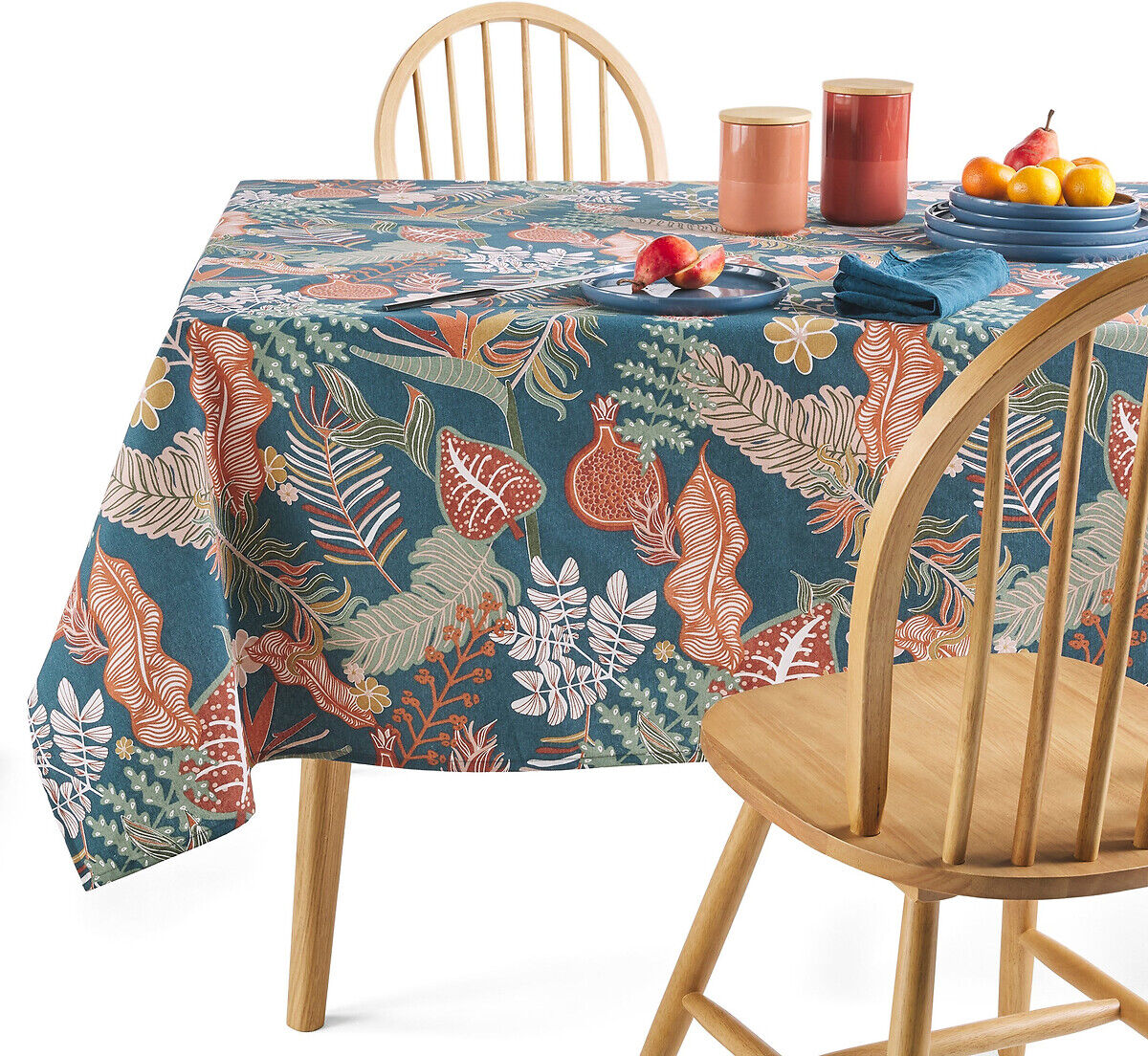 LA REDOUTE INTERIEURS Nappe imprimée Tropic polycoton antitaches