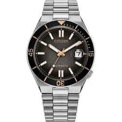 Citizen TSUYOSA Shore Time Slip Automatik Limited Edition schwarz ø 40 mm Herrenuhr NJ0238-57E