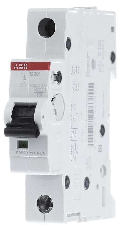 ABB Installatieautomaat 1-Polig 16A S201-C16 Type C
